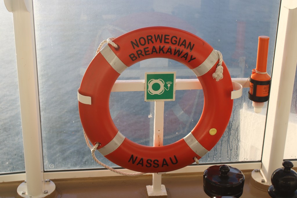 NCL Breakaway life ring
