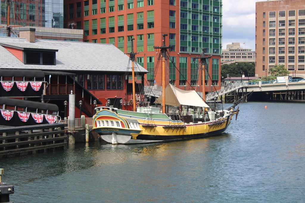 Boston Tea Party Museum and Ships. The Eleanor.