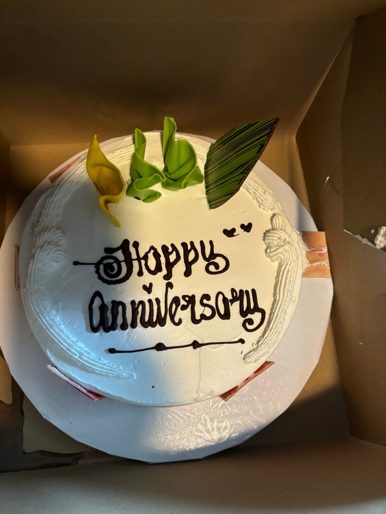 Anniversary cake